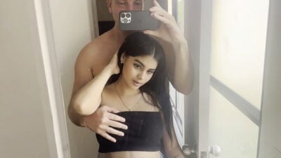 Casal namorado se pegando e fazendo uma boa foda caseira