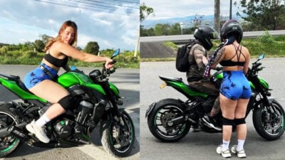 Motoqueiro safado moreno comendo a ruiva brasileira bem safada