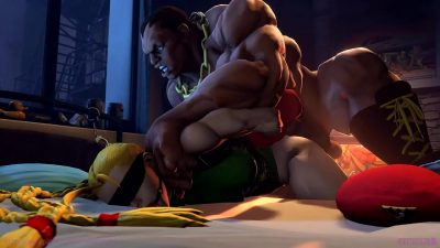 Cammy White vs Balrog – Street Fighter V (with voice sound)