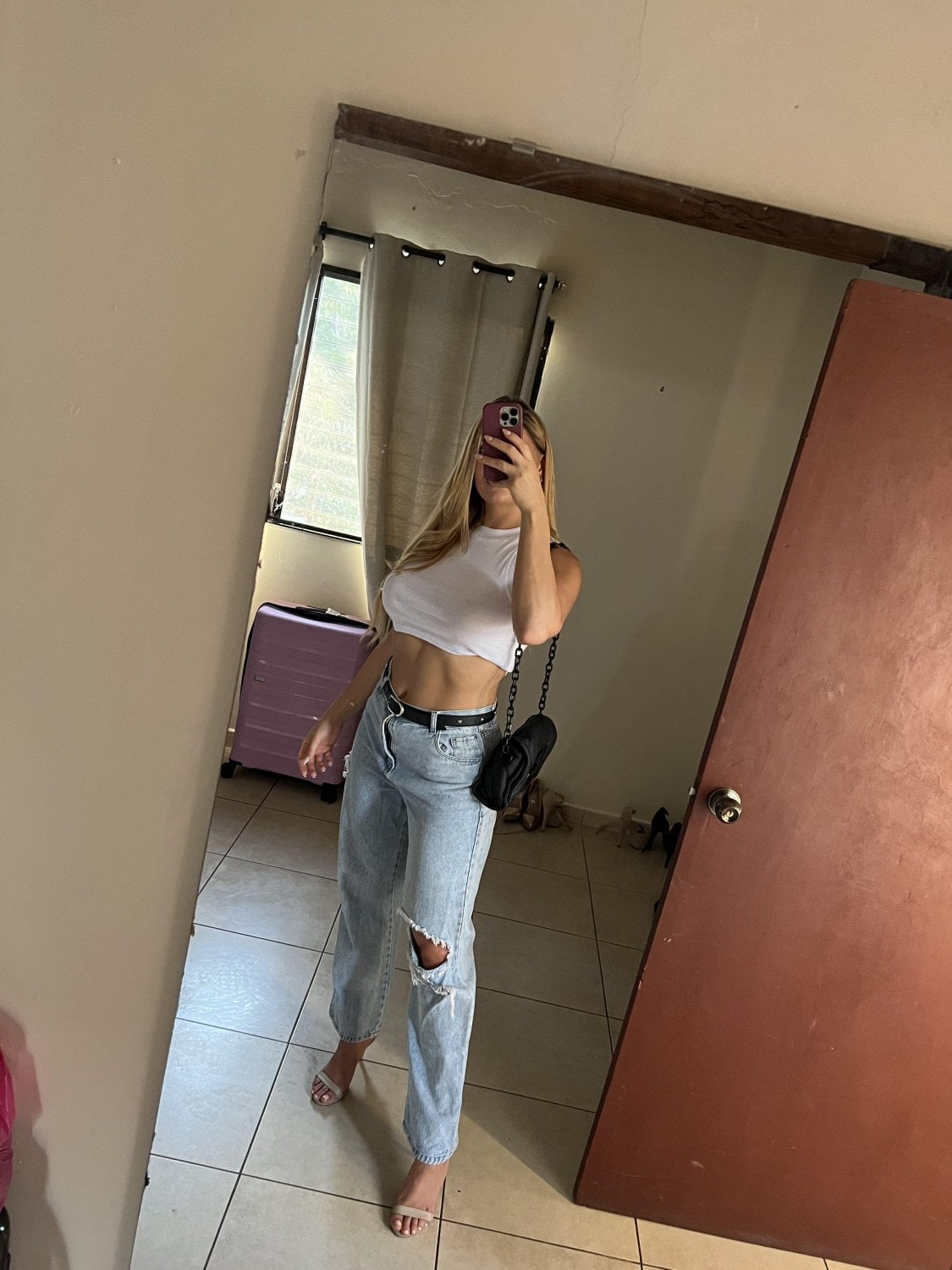 Loira grávida pelada mostrando que uma futura mamãe também saber ser muito sexy #230502