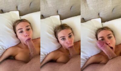 Metendo o pau no fundo da garganta da loira gulosa