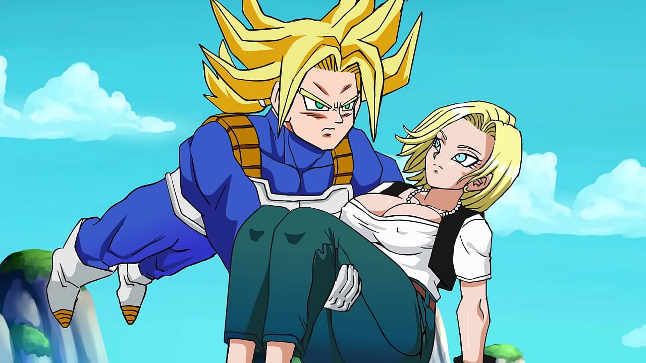 rescuing android 18 hentai animated video